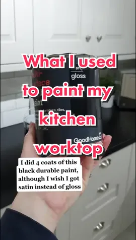 Reply to @sarah..gladstone Everything I used to paint my kitchen worktops #DIY #foryoupage #fpy