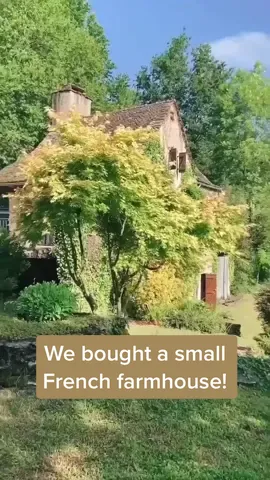 We bought a small French farmhouse to restore and renovate! 🐑 #smallspaceliving #farmhouseliving #cottagecore #cottagerenovation #interiordesign