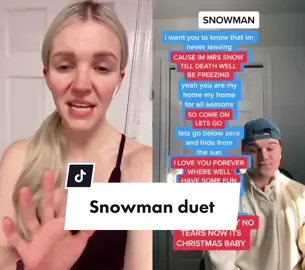 #duet with @baileygeneauu Heading out for a run and got distracted 🤣 #snowman #duet #fyp #viral #foryou #watchmegrow #snowmanchallenge #ProjectCar