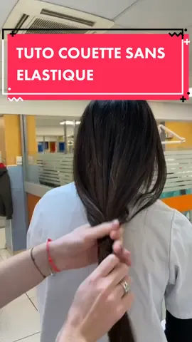 Voila un petit tuto rapide a faire en 2 secondes quand on est en panne d’elastique 😊 #tuto #astuce #cheveux #hairstyle #pourtoii
