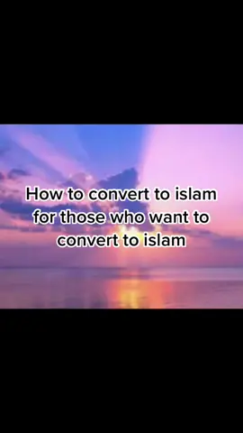 How to convert to Islam #muslim #islamic #convert