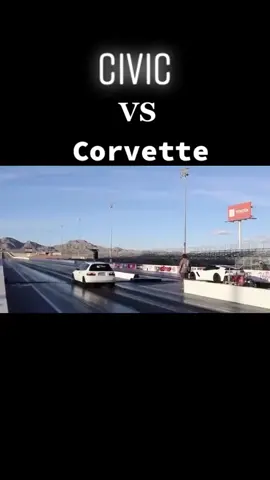 Civic vs corvette#civic#eg#vtec#turbo#honda#corvette#c7#chevy#race#drag#dragrace#dragcar#racecar#fast#cars#jdm