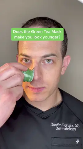 No photoshop here #capcream #greenteamask #dermatologist #208skindoc #imthealpha #fake #viral