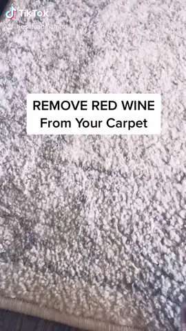 This tip comes in handy cause I love red wine! 🍷 #wine #winestain #stain #howto #howtoremovestains #deepclean #cleaning #cleanwithme #vinegar #clean