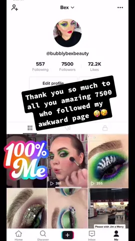 Thank you so much. My awkward old arse can’t believe even 1 person wants to follow or talk to me 👀😅🤣 #beautyover30 #thankyou #awkwardfatgirl