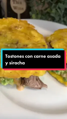 Tostones 🔥#fyp #recetasfaciles2020 #lovefood #comida #recetasfaciles #ideasparacocinar #cena #platano #guacamole