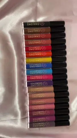 Liquid Matte Lipsticks #fyp #lippies #chalonscosm3tics #makeup #affordablemakeup