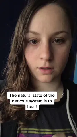 The natural state of the body is to heal! #naturalhealth #holistichealth #nervoussystem #nervoussystemregulation #traumahealing #chronicillness