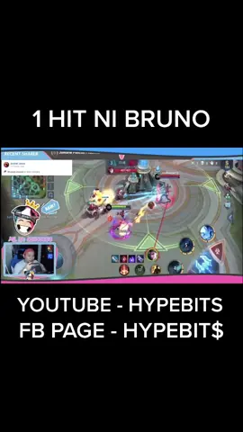 1 hit ni Bruno! #mobilelegends