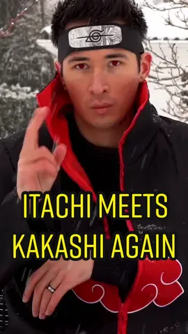 Itachi meets Kakashi again #naruto #anime #itachi #kakashi #sharingan #manga #fy