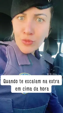 Eu reclamando o dia inteiro com meu parceiro kkkkk #rasparsuvaco  #subaco #rasparsubaco #policiafeminina #policialfeminina