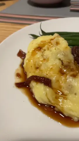 What I made for dinner tonight 🙌🏻 #fyp #poshbangersandmash #notyourbasicmama