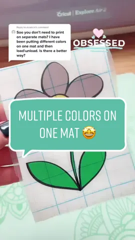 Reply to @eiram.tx how to cut multiple colors on one mat 🤗 #fy #fyp #cricut #cricuttutorials #cricuthacks #cricutforbeginners #howto