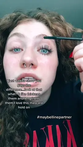 #stitch with @jessica.eid_ тестирую новую тушь! Maybelline sky high mascara! #skyhighmascara