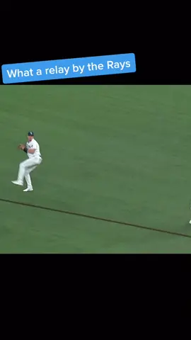 Is this the best relay of all time? #MLB #fyp #rays #baseball @rays @houstonastros @mlb