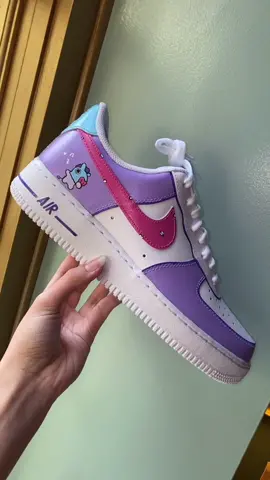 mang customs? DDAENG 🤤💜 #fyp #fypシ #hobi #hopeworld #jhope #hoseok #bts #bangtan #sneakers #customs #nike #army #kpop #af1 #art #bt21 #mang