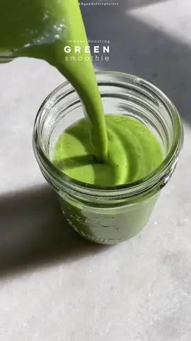 Daily green smoothie 🌱 #smoothie #tiktokfood #healthy #healthyrecipes #fyp #food
