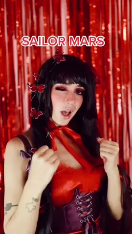 Modern Day Sailor Mars! Transition cred : @the.navarose #anime #sailormars #cosplay