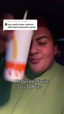 Reply to @railingsea I STAND by their liquid electricity LMAOO #unpopularopinion #mcdonaldssprite #fyp #foryoupage #BoseAllOut #gay