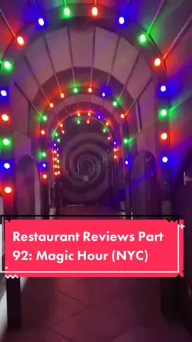 Restaurant Reviews: Magic Hour #magichour #restaurant #review #nyc #outdoordining #ceo #view #extra #pink  #brunch #hotcocoabombs #smores #vibes #fyp