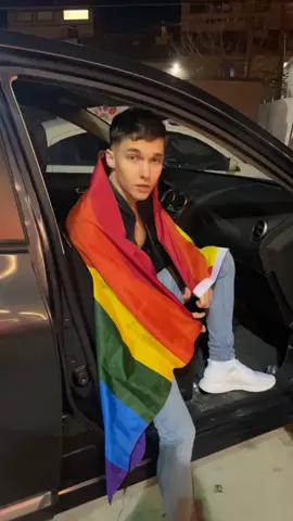 Love is love. You requested this location. I’m not afraid. Keep making my own trend! #lgbtq #gay #gayman #gayboy #pridemonth #gaytiktok #fyp