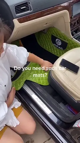 Waterproof and easy to clean#fashion #fyp #floormat #car #convenient