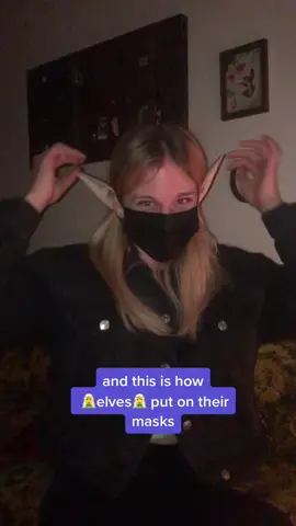 the fans asked so we answered .... #elf #queer #fyp #mask #pandemic