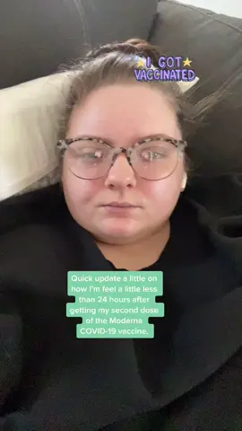 Update about 24 hours after my 2nd dose of the #Moderna #COVID19 #vaccine 💉 #therapistintraining #covid #ballerinasoftiktok #nashville #vaccinated