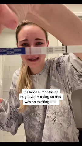 indescribable feeling #pregnancyannouncement #pregnancyjourney #pregnancytest