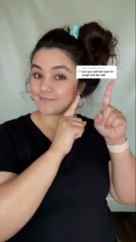 Reply to @spabla4 #heatlesshair #doublebunstutorial #heatlesshairstyle #messybunstyle #simplehairstyletutorial