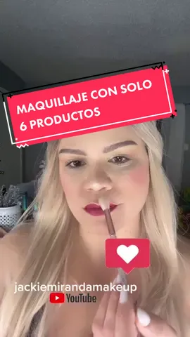 Maquillaje con solo 6 Productos #makeuphacks #makeup #makeuplover  #follow4follow  #fyp #foryoupage