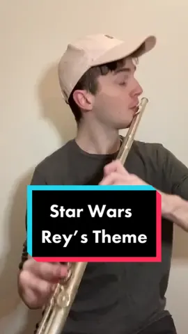 Rey’s Theme from Star Wars episode VII played on the Flute. #starwars #starwarsmusic #reystheme #flute #woodwind #bb8