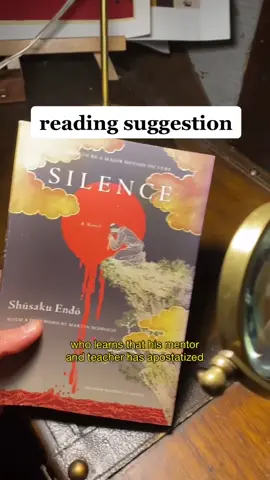 Silence, by Shūsaku Endō #BookTok #reading #novel #readingisfunclub