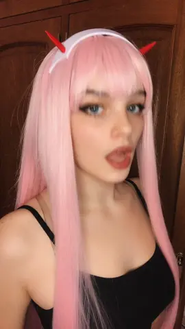 What Zero Two choosing partners would be like.. 😂✨ #darlinginthefranxx #02 #fyp #cosplay #anime