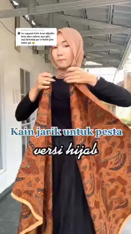 Balas @tarigan_natali Hijabers ngumpul yuks! #berkainbersama #kainbatikchallenge #kainbatikviral #ootdpesta #fashion #tipsntrik #ootdhijab