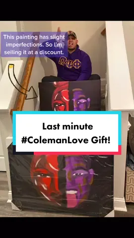 Perfect Vday gift for #ColemanLove . Email or message me if you’re interested. #omegapsiphi  #deltasigmatheta #vdaygift  #ValentinesDay #art
