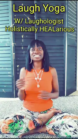Laugh Yoga W/ Laughologist Holistically HEALarious #Laughastè #laughyoga #laughtherapy #mentalhealthmatter