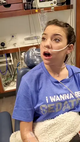 Sedated patient is fully convinced she’s in an episode of #blackmirror #wisdomteethremoval #healthcarehumor