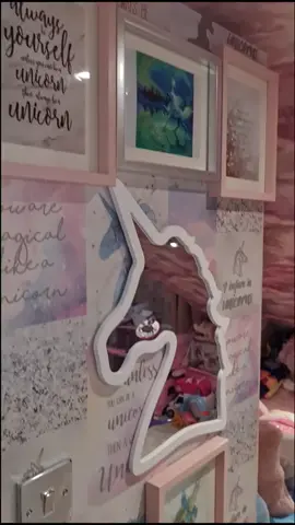 Emelia-Paige's bedroom #unicornbedroom #bedroominspo #pinkroom #unicorn