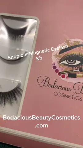 Shop our Magnetic Eyelash Kits 💗🛍 www.bodaciousbeautycosmetics.com #junebugchallenge #makeup #beauty #cosmeticbusiness #ValentinesDay #eyelashes