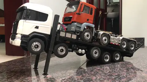 😜 2 bố con trong 1 clip #scaletruck #rctruck #rcscaletruckvietnam #truck #mantruck #eurotrucksimulator2 #eurotruck