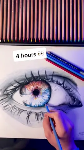 TikTok do be like that sometimes 👀#tiktokart #artist #pencil #drawing #artwork #charlidamelio #billieeilish #fyp #art #pencilart #joke
