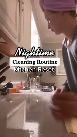 The answer is always habits! #habits #cleaning #cleankitchen #kitchen #cleanhome #CleanTok #cleanwithme  #cleaningtips #routine #nighttimeroutine #fyp