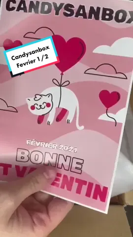 Ouverture de la CandysanBox de février part 1/2 #candysanbox #candysan #unboxing #saintvalentin #bonbon #chocolat #snack