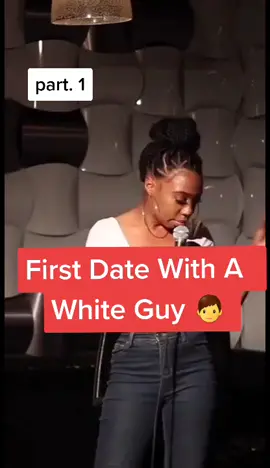 First date with a white guy. #interracialcouple #foryou #fyp #datingjokes #funnyblackfemale #brandidenise