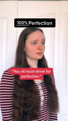 #pov if you get below 90% perfection, you disappear. #povs #povstories #actress #acting #perfection #dystopian