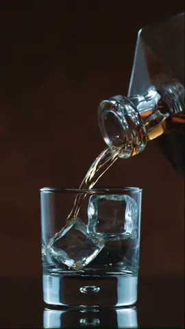 Fill a glass with whiskey🥃 #slowmotion #whiskey