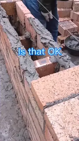 Is it strong?#bricklayer #sand #cement #workmen #foryou #fyp