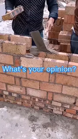 what’s your opinion?😂😂😂#bricklayer #workmen #cement #sand #brick #foryou