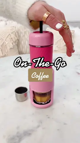 🚨 Attention travellers, this is my portable espresso maker! ☕️ #lifehacks #coffee #travelhacks #latte